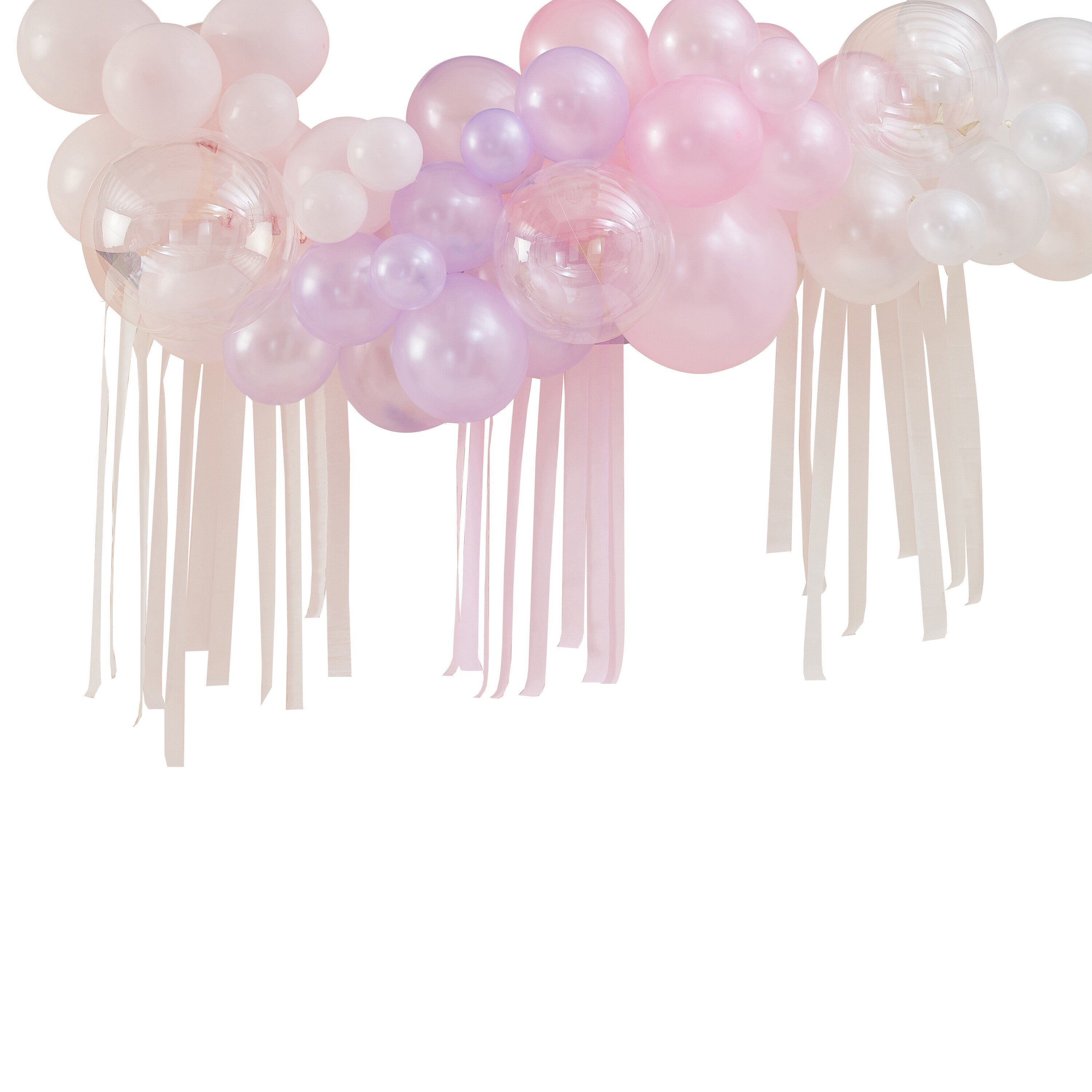 DIY Ballongbåge - Pastell, Pearl & Ivory