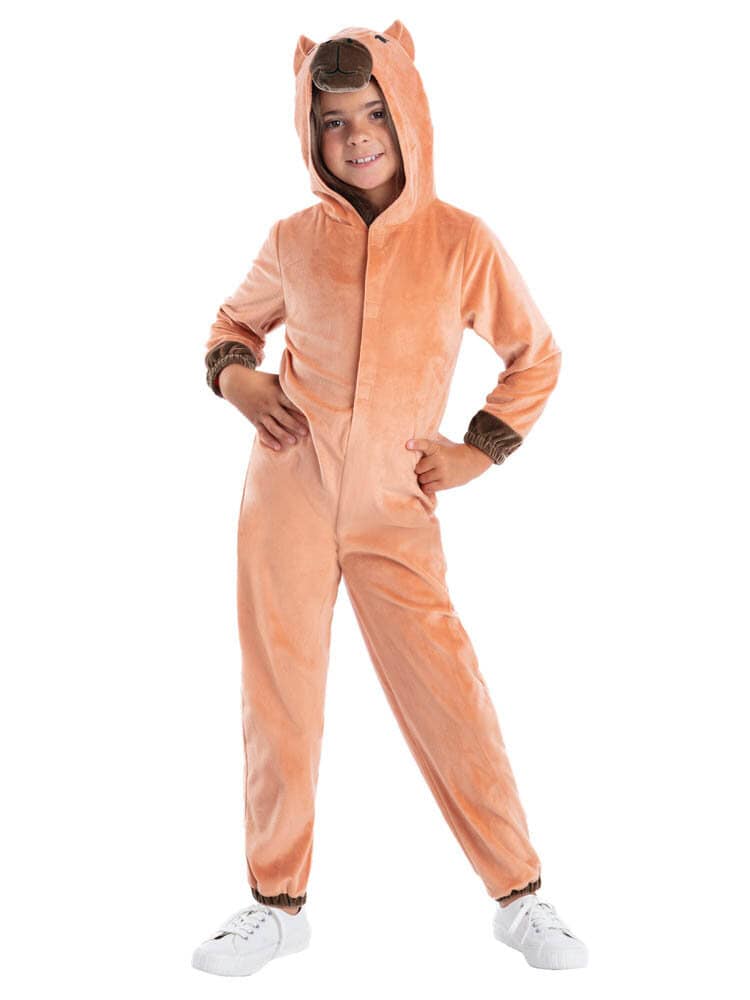 Capybara Maskeraddräkt 4-6 år