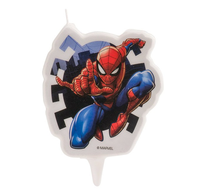 Spiderman - Tårtljus 7 cm
