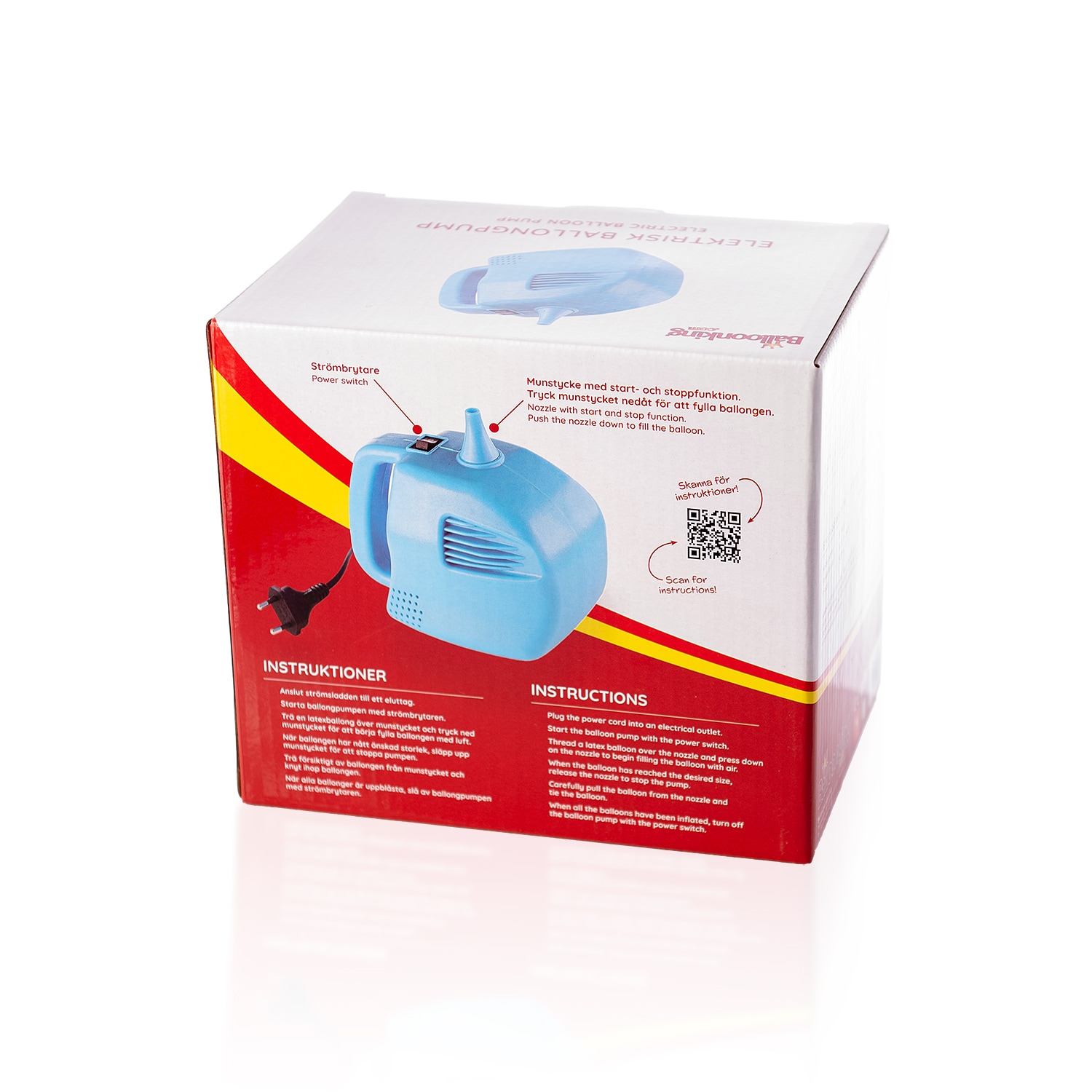 Elektrisk Ballongpump