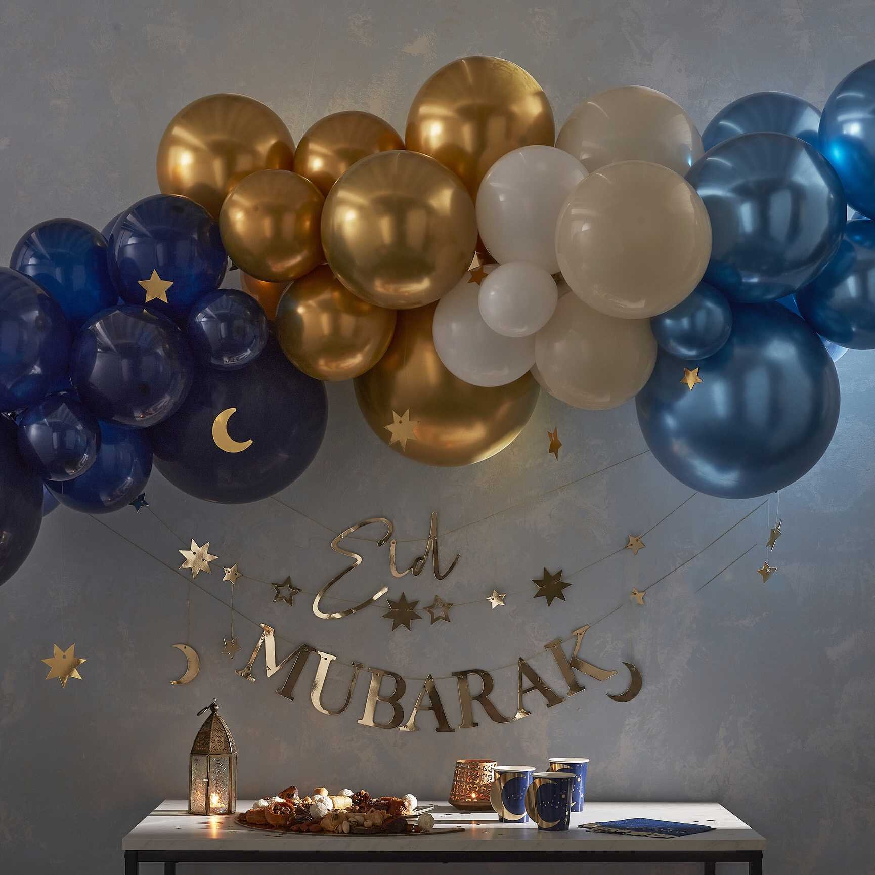Eid Mubarak - DIY Ballongbåge