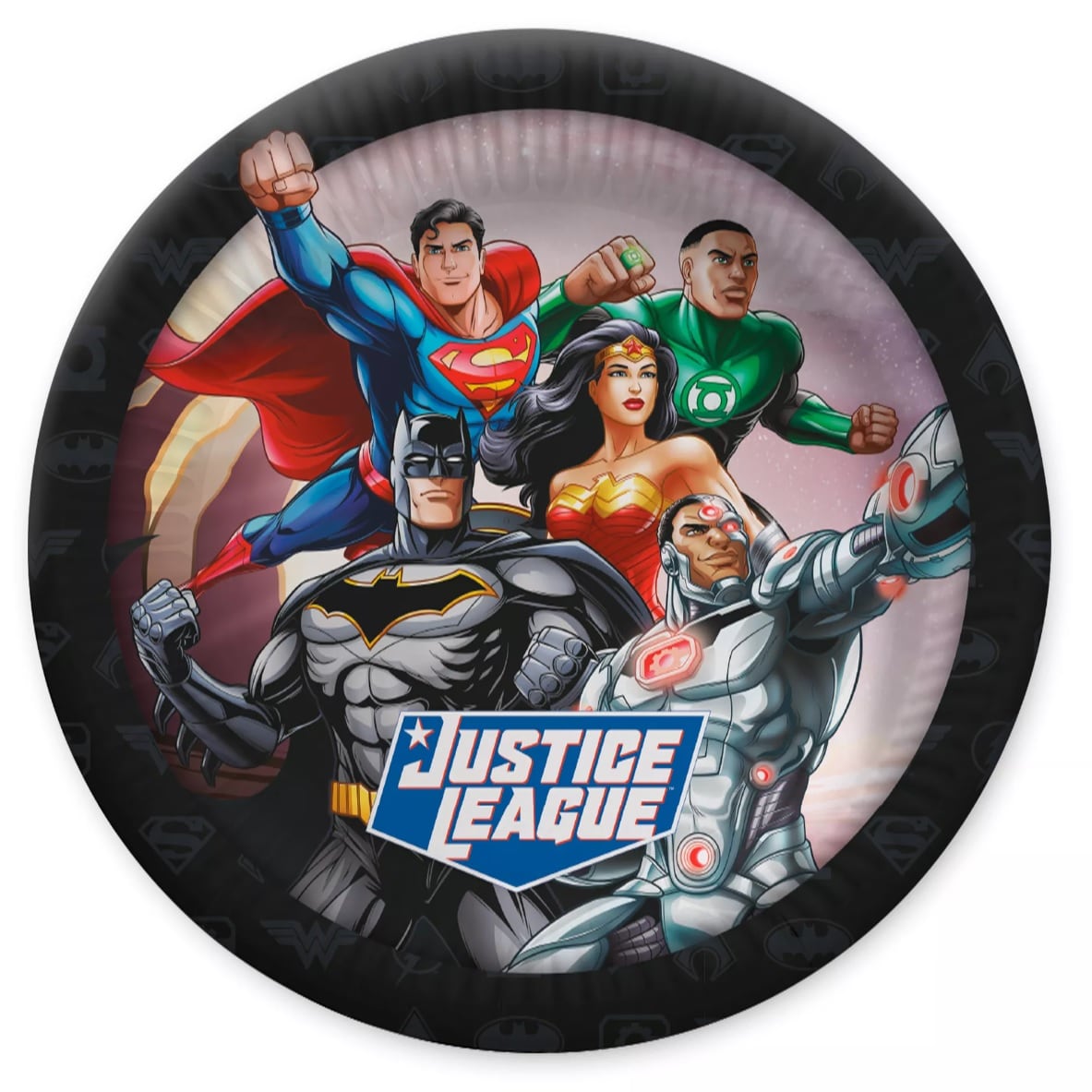 Justice League - Tallrikar 10-pack