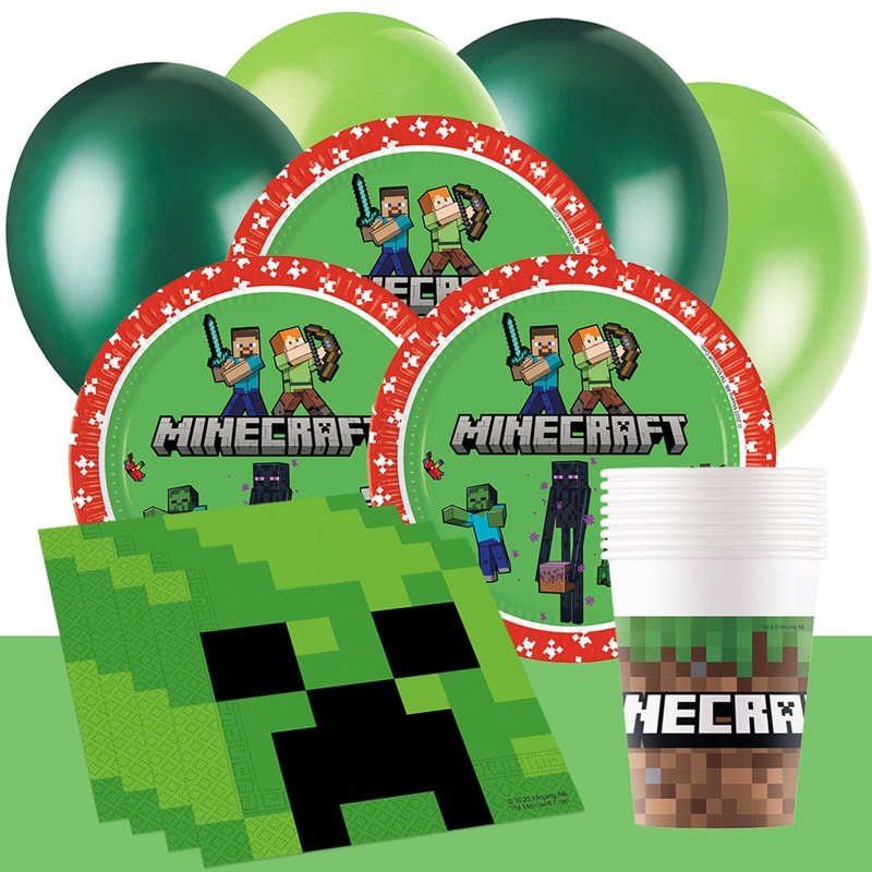 Minecraft - Kalaspaket 8-24 personer