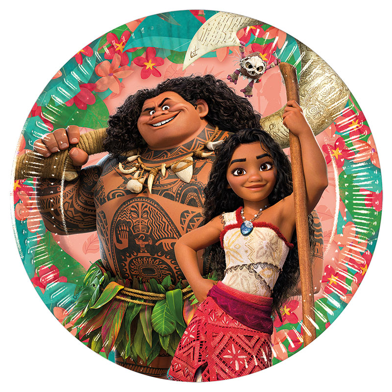 Vaiana 2 - Assietter 8-pack