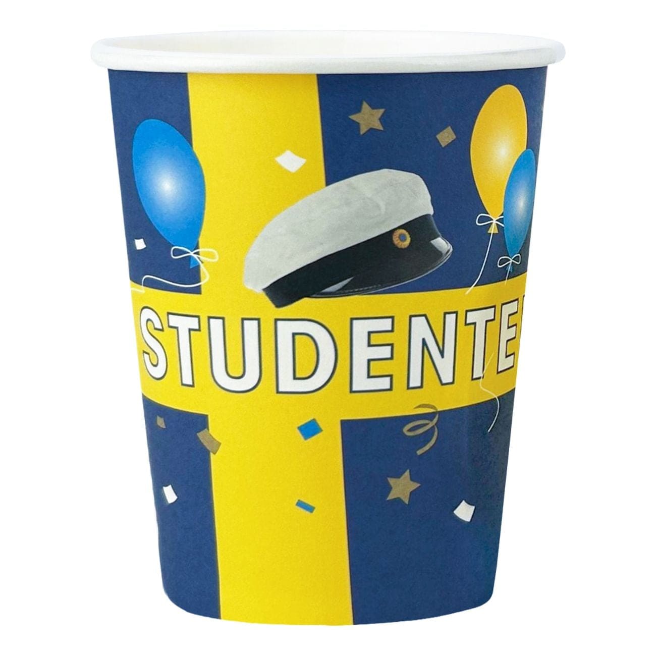 Pappmuggar Studenten 6-pack