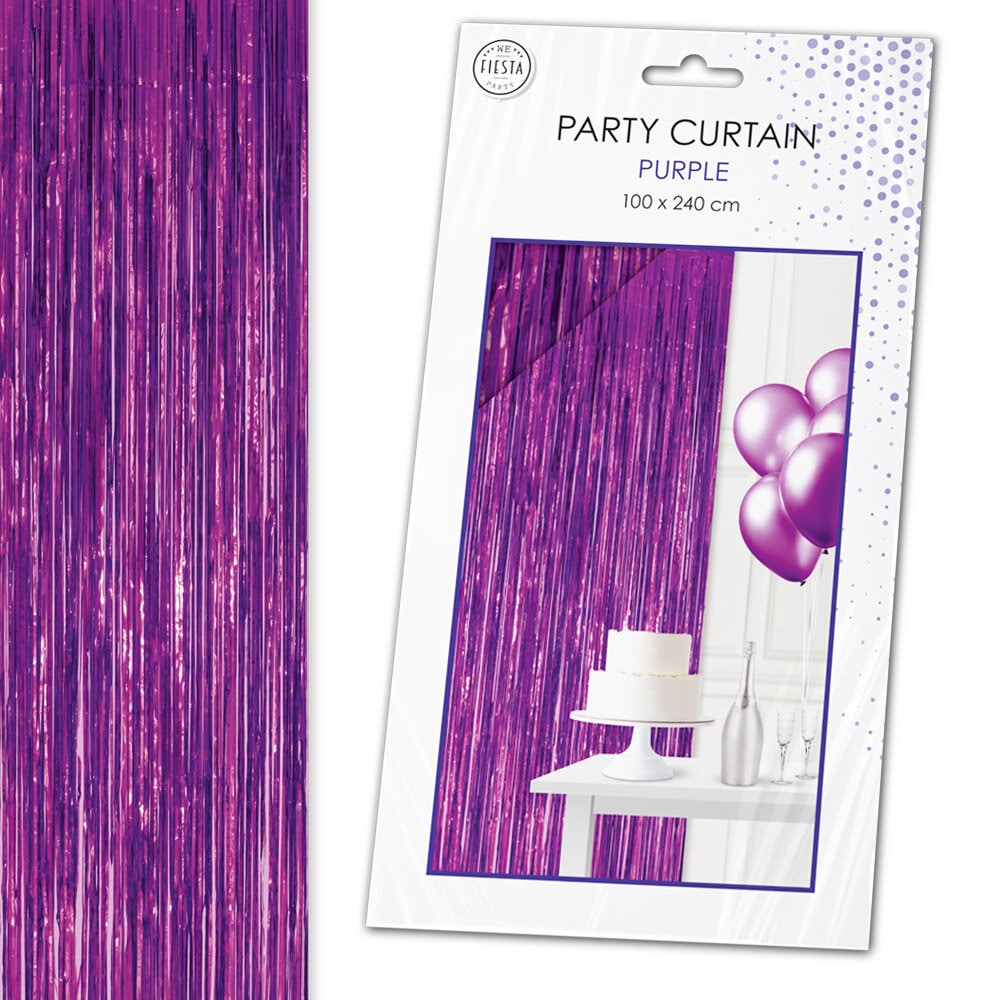 Backdrop Draperi Mörklila 100 x 240 cm