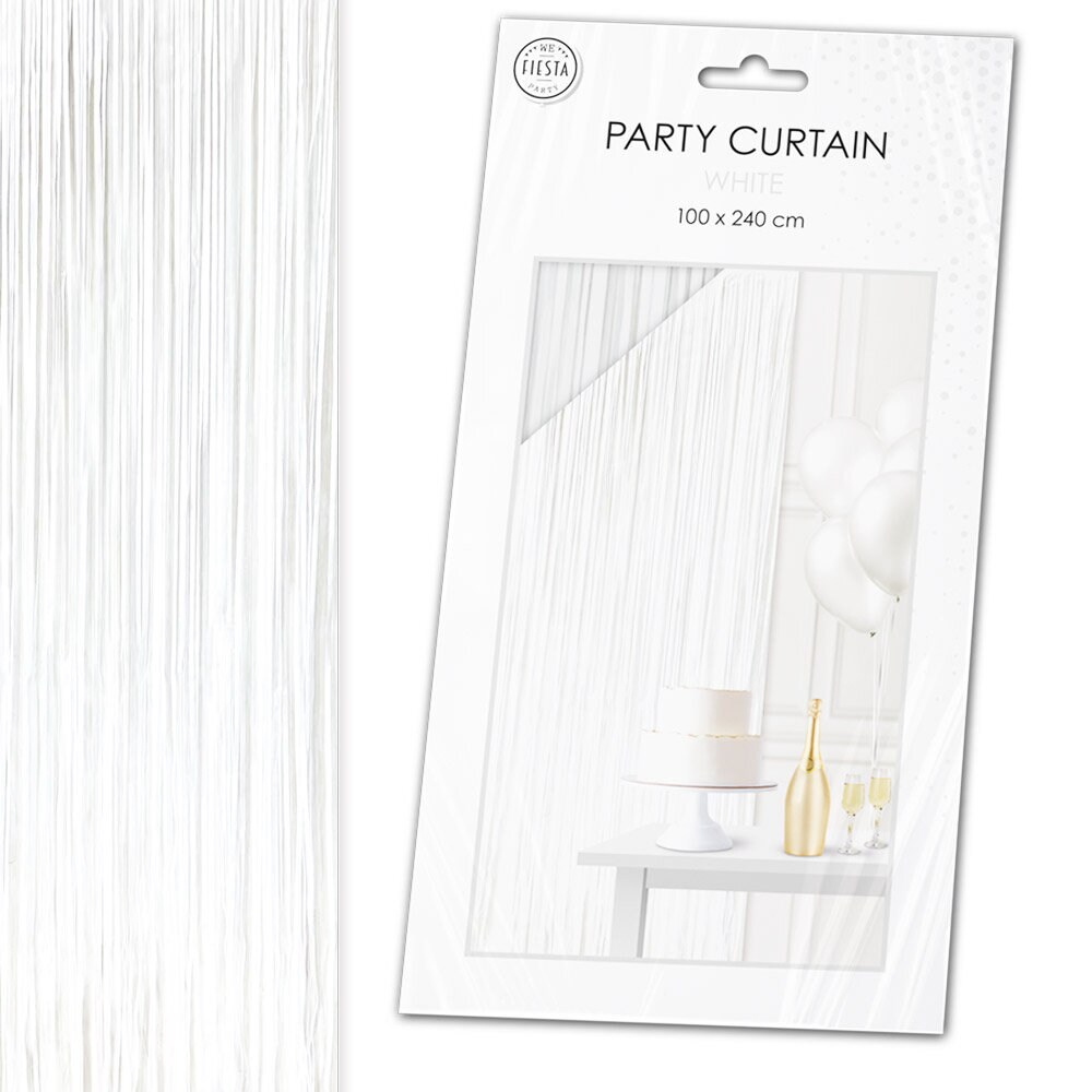 Backdrop Draperi Vitt 100 x 240 cm