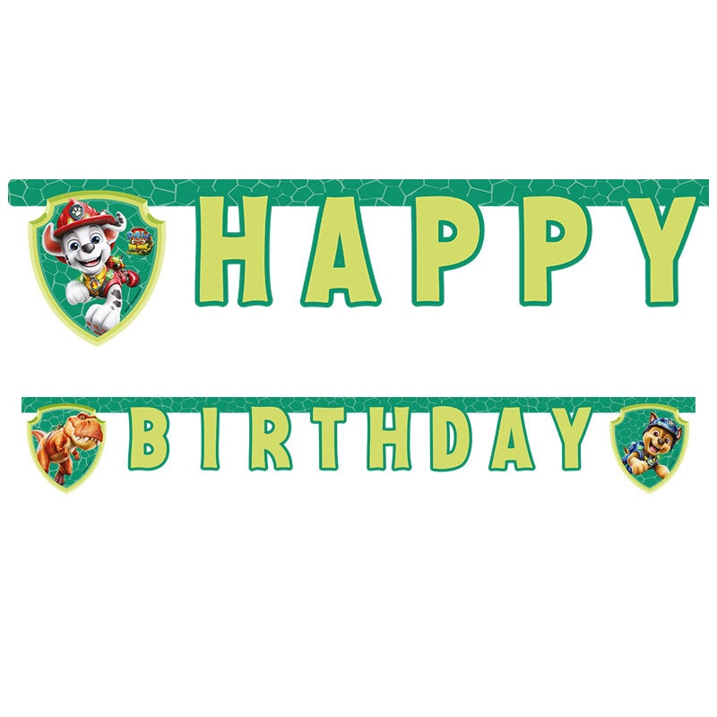 Paw Patrol Dino Movie Girlang Happy Birthday