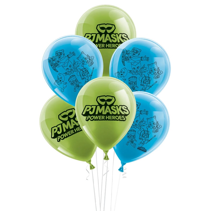 Pyjamashjältarna - Ballonger 10-pack