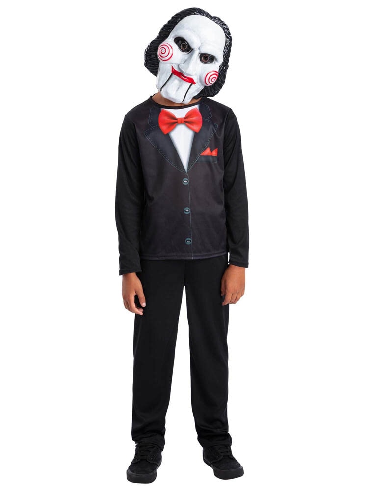 Saw Jigsaw Maskeraddräkt 10-12 år