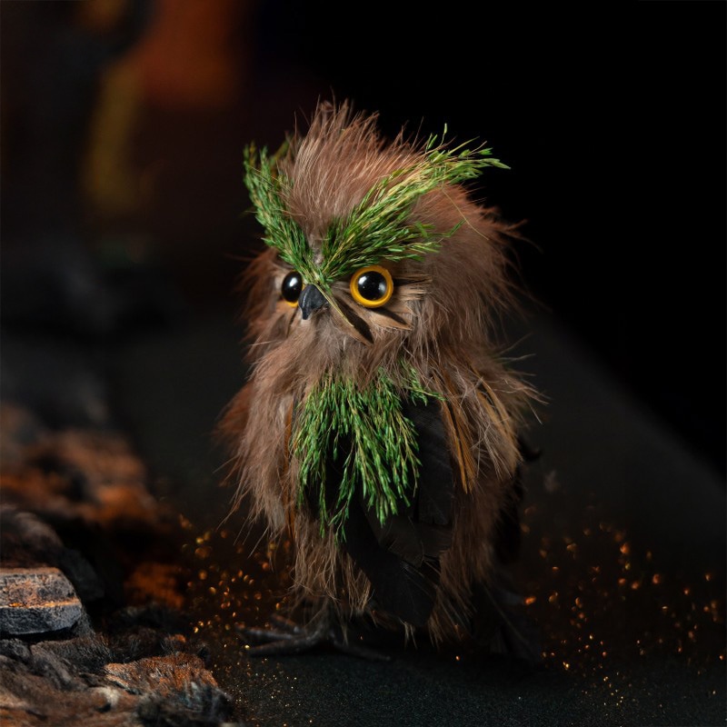 Dekorativ Skogsuggla 15 cm