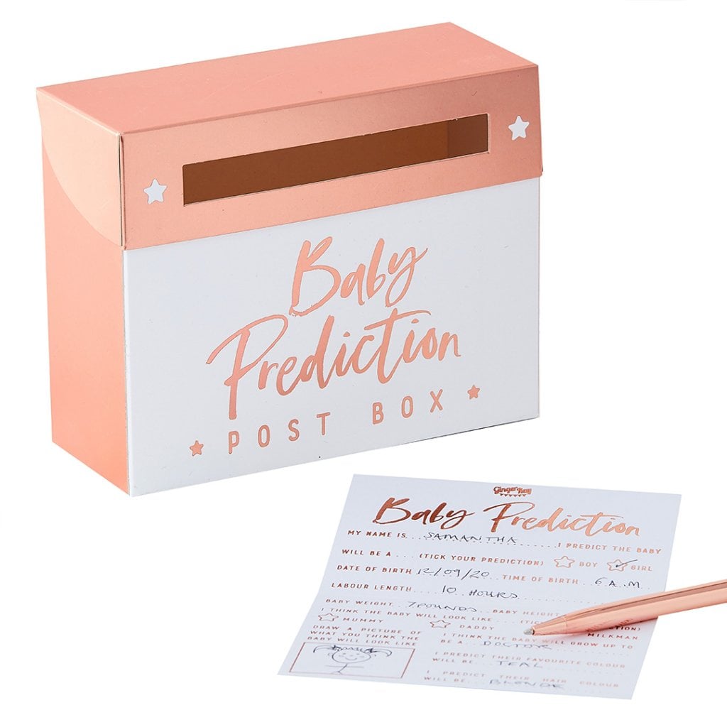 Twinkle Twinkle - Baby Prediction låda med kort