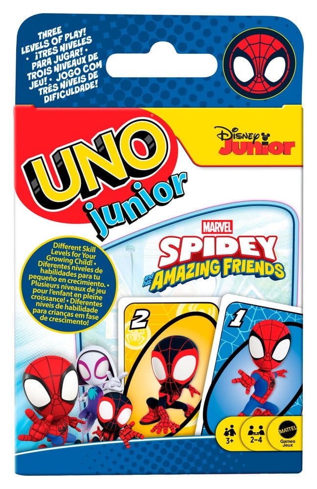 Spidey Uno Kortspel Junior