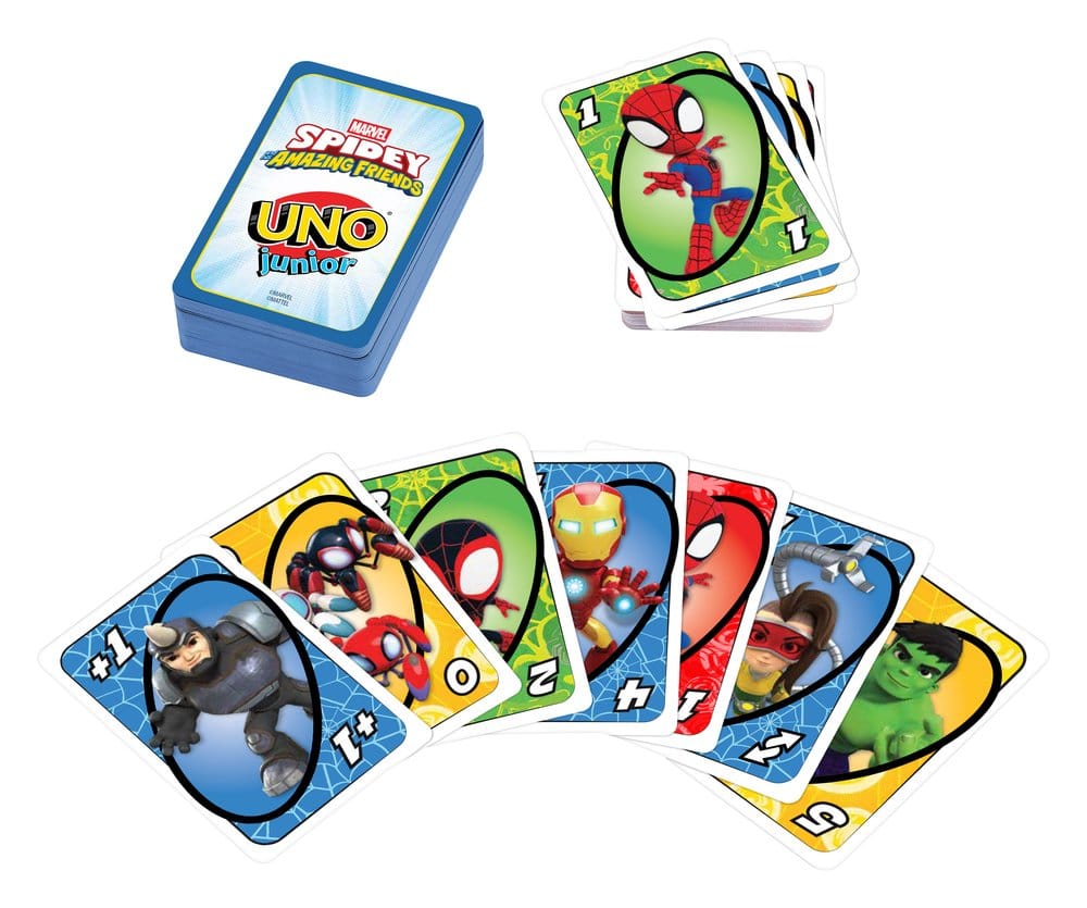 Spidey Uno Kortspel Junior